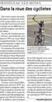 07 avril 2011  Dans la roue des cyclistes