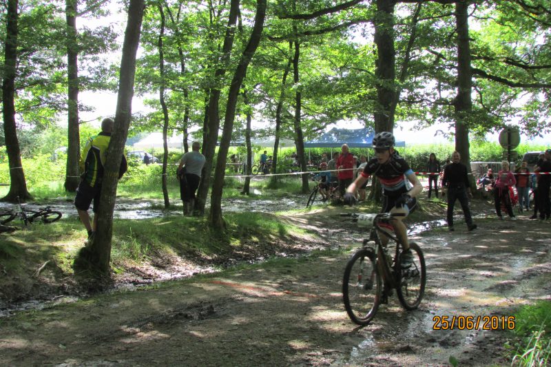 Arrivée de la course Minimes